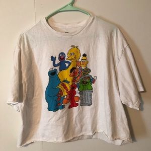 Sesame Street crop top